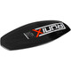 Ronix 727 w/ Straps - Tuff Tech Foil Board - Black / Charcoal / Caffeinated Red - Bottom Angle