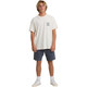 Billabong Rush To Relax Wave Washed Premium Short Sleeve T-Shirt - Off White - On Model