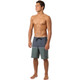 O'neill Hyperfreak Mysto Block Scallop 19" Boardshorts - Dark Olive - On Model