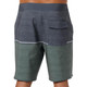 O'neill Hyperfreak Mysto Block Scallop 19" Boardshorts - Dark Olive - Back