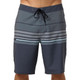 O'neill Hyperfreak Heat Stripe 20" Boardshorts - Phantom - Front