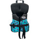 Follow Grommy CGA Infant Life Jacket - Black/Teal - Front