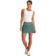Free Fly Women's Bamboo-Lined Active Breeze Skort – 13" - Sea Pine - On Model