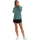 Women's Bamboo Lightweight Hoodie II - Sea Pine - On Model