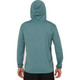 Follow Water Hood L/S - Olive - Back Hood On