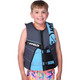Hyperlite Girl's Youth Elite Life Jackets - Grey - On Model