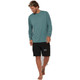 Follow Water L/S - Olive - On Model