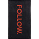 Follow Normal Towel - Black