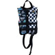 Liquid Force Little Trouble Child Life Jacket - Black/White - Front