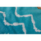 Radar Change Poncho - Blue Tropic OSFM - Cloth Detail