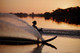 Radar Lyric Alloy Women's Slalom Waterski - Skiing at Sunset