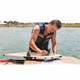 Ronix Button Tech Floating Blueprint Wakesurf Fin - action shot