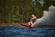 Radar Senate Graphite Slaom Waterski - In Action