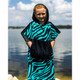 Phase Five Zebra Hooded Kids Towel - lifestyle shot