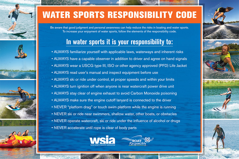 water sports responsibility code