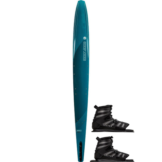 Radar Vapor Graphite Water Ski w/ Double BOA Vector 2023