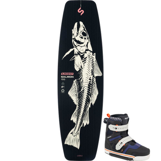 Slingshot Salmon Wakeboard w/ RAD Boots - 2025 | WakeHouse