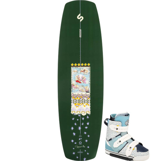 Slingshot Copycat Pro Women's Wakeboard w/ Zuupack Boots - 2025