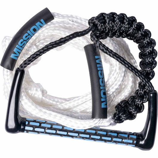 Wake Loop Style Rope Reel Mission Wake Surf Rope - White | WakeHouse.com