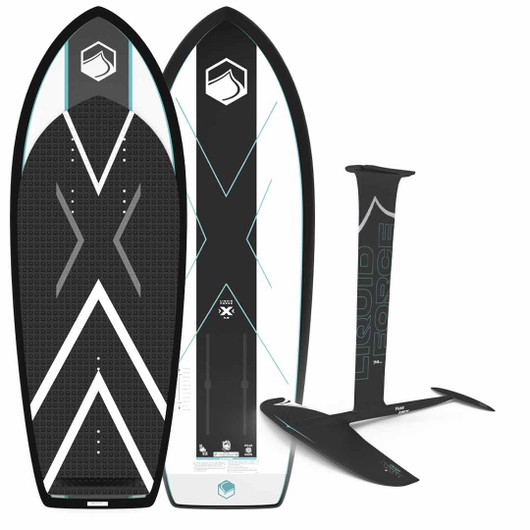 Photo of Liquid Force X Foil w/ Horizon Carbon 1200 Fuselock Foil Set - 2026