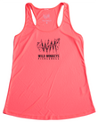 logo pickleball women's performance racerback tank top