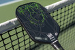 "PRIMA 3K" elongated midweight carbon fiber pickleball paddle with 15mm honeycomb core, "carbon cloth" friction technology and PROLITE No Sweat Diamond Grip