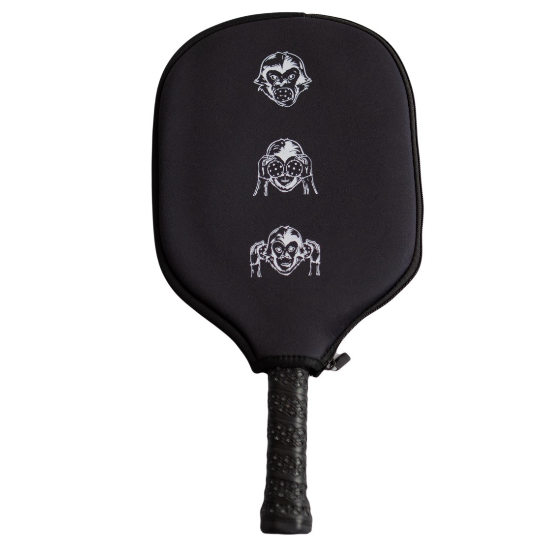 Universal neoprene pickleball paddle cover with zipper