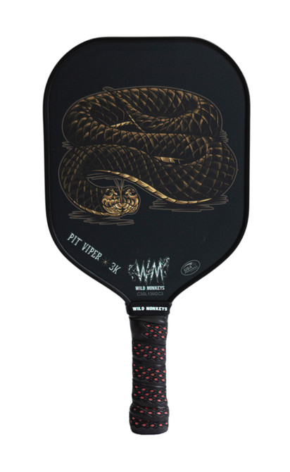 PIT VIPER 3K midweight carbon fiber pickleball paddle