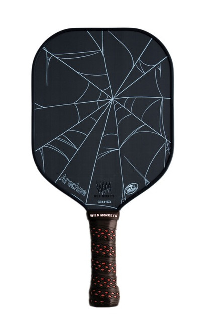 ARACHNE carbon fiber pickleball paddle with 15 mm honeycomb core