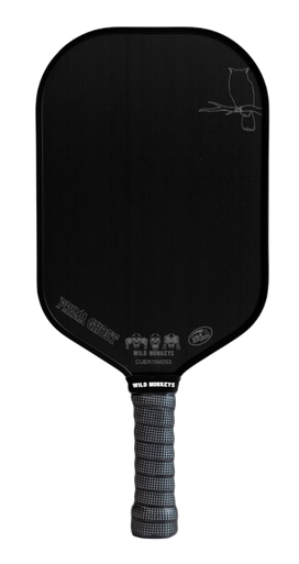 PRIMA GHOST elongated raw T700 carbon fiber pickleball paddle