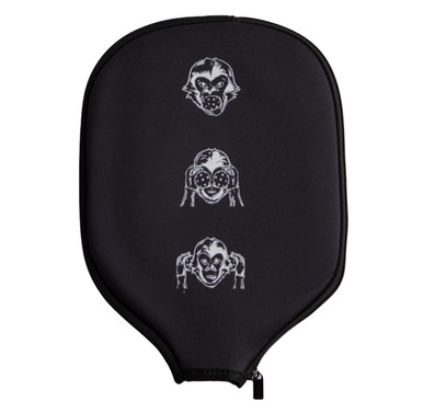 Universal neoprene pickleball paddle cover with zipper