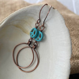 Peace Hoop Earrings