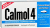 Calmol 4 Hemorrhoid Suppositories - 24 ct Thumbnail Image