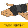 Futuro Compression Stabilizing Wrist Brace Left Moderate Support L/XL - 1 each Thumbnail Image