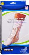 Sport Aid Canvas Ankle Support with Spiral Stays Med Natural - 1 ea. Thumbnail Image