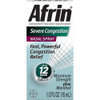 Afrin Severe Congestion Maximum Strength Nasal Spray Plus Menthol - .5 oz Thumbnail Image