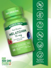 Nature's Truth Melatonin 12 mg Fast Dissolve Tabs Natural Berry Flavor - 60 ct Thumbnail Image