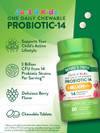 Nature's Truth Kid's Probiotic 13 mg Chewable Tablets Natural Berry Flavor - 30 ct Thumbnail Image