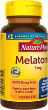Nature Made Melatonin Tablets - 3mg - 120 ct Thumbnail Image