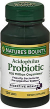 Nature's Bounty Acidophilus Probiotic Tablets - 120 Ea. Thumbnail Image