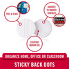 Velcro Sticky Back Coins, White, 5/8" - 1 Pkg Thumbnail Image