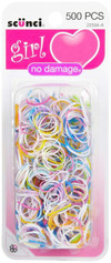 Hair Polybands, Asst, 500 Pc - 1 Pkg Thumbnail Image
