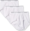 Men's White Briefs 3-Pack Underwear, White, Medium - 1 Pkg Thumbnail Image