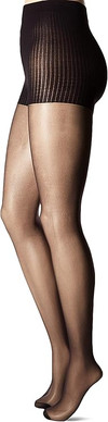 Control Top Panty Hose, Black, B - 1 Pkg Thumbnail Image