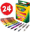 Crayola Crayons, Assorted, 24Ct. - 1 Pkg Thumbnail Image