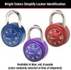 Padlock Combination W/Clear Dial - 1 Pkg Thumbnail Image