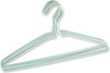 Drip Dry Plastic Coated Wire Hanger 10Pk, White - 1 Pkg Thumbnail Image