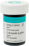 Paste Food Colors, Cake Decorating, Teal, 1 oz - 1 Pkg Thumbnail Image