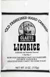 Claeys Hard Candies, Licorice, 6 oz - Each Thumbnail Image