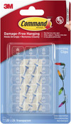 Command Adhesive Decorating Clips, Clear, Decorator - 1 Pkg Thumbnail Image